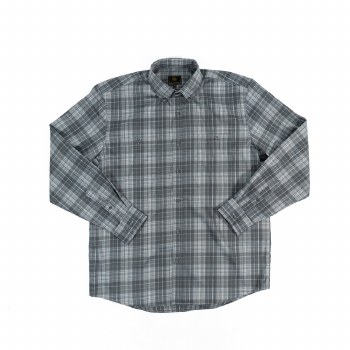 FX Fusion Plaid Stretch Long Sleeve Shirt * 6 Colour Options*