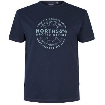 Authentic Licenced North 56*4 Tee - 3 Colours Aubergine, Black, Navy