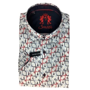 Smith Exclusive White Short Sleeve Shirt