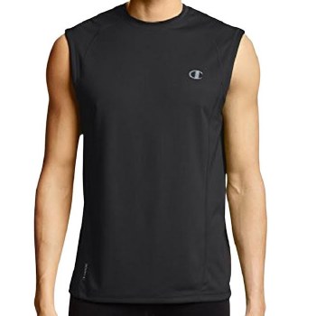 Champion Vapor Sleeveless Shirt. 3 Colours, Black, Navy, Scatle