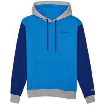 Chmpion Colourblock Hoodie, Blue, Cranberry, Granite