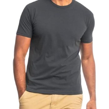 FX Fusion Liquid Cotton Luxury Tee. 4 Colours, Black, Navy, Wine, Steel