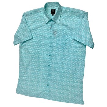FX Fusion Newport Aqua Untucked Shirt