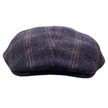 Wigens Of Sweden Sized Right - Ivy Modern Cap 3 Colours Black, Navy,Coffee