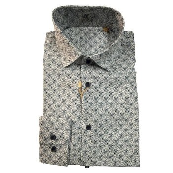 Trend Modern Fit Geometric Shirt