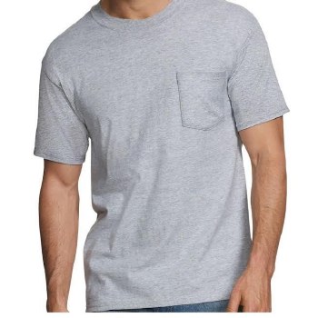 Authentic Licenced Solid Pocket Tee. 9 - Colours