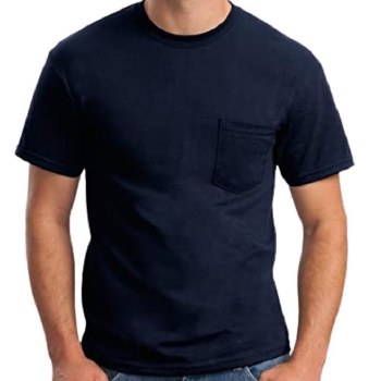 Authentic Licenced Solid Pocket Tee. 9 - Colours