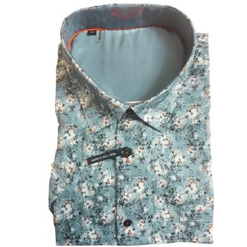 2205 London Street Blue Sky Short Sleeve Shirt