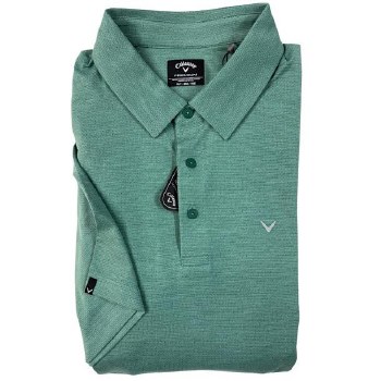 Callaway Opti - Dri Staggered Golf Polo 4 Colours Dusty Pink, Blue Heather, Grey Tile Lawn Green