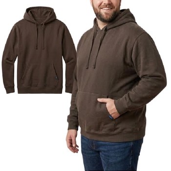 Wrangler Pull - Over Brown Hoodie