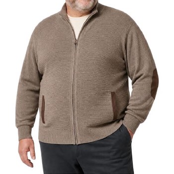 FX Fusion Ottoman Cattage Country Cardigan 3  Colours  Black , Taupe, Navy