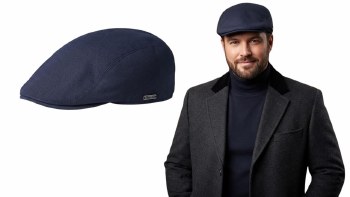 Wigens of Sweden Sized Right Navy Modern Cap
