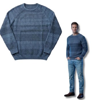 Summerfields Comfort Soft Indigo Crew