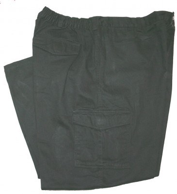 Elastic waist cargo pants big and tall cheap