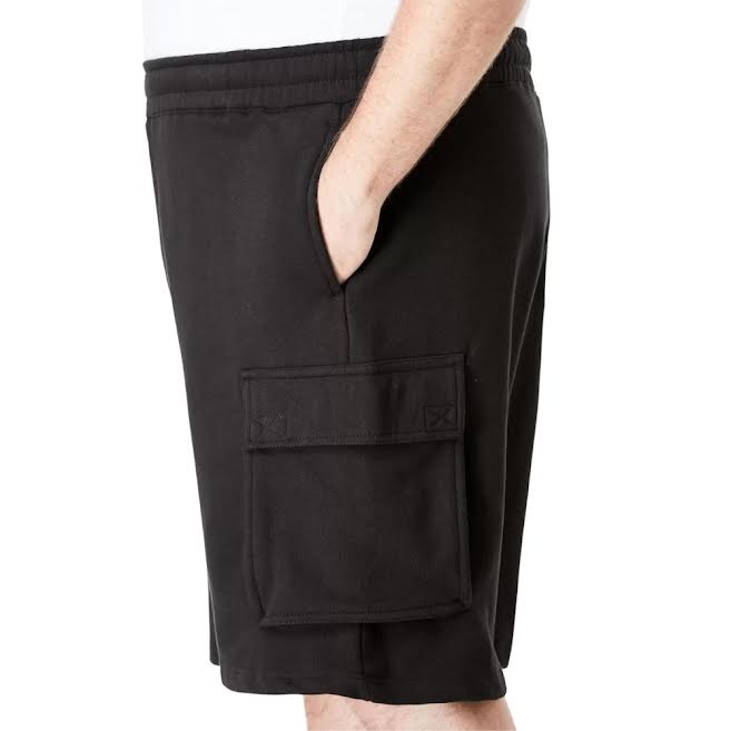 Summerfields Cargo Fleece Shorts. 3 Colours - Black, Navy, Grey