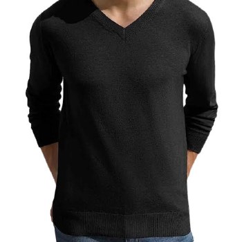 FX Fusion V-Neck Men's Big and Tall Sweater- 9 Colours