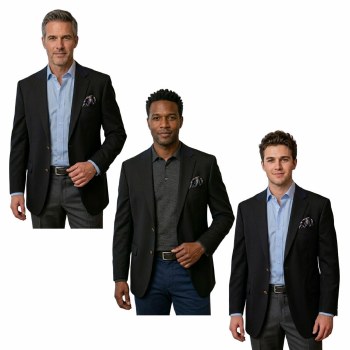 Navy and Black Blazers 2 Colours Black, Navy