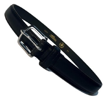 Londons Big &amp; Tall Black Dress Belt. Black