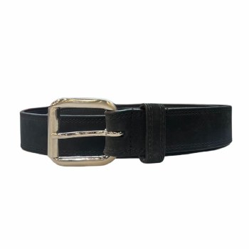 Tulliani Nubuck Leather Casual Belt. 2 Colours Black, Brown
