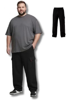 Big &amp; Tall Cargo Fleece Pant