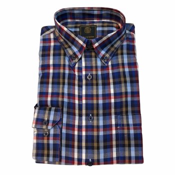 FX Fusion Markson Check Long Sleeve Sport Shirt
