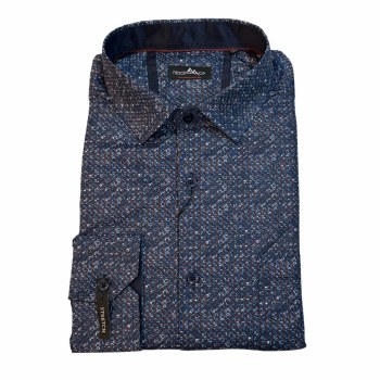 Black Ice Martini Long Sleeve Sport Shirt