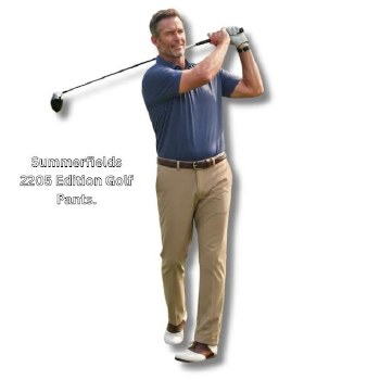 Summerfields 2205 Edition Golf Pants. 3 Colours Charcoal , Navy Indigo ,Khaki