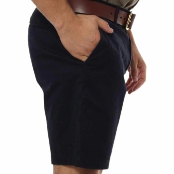 Rugged Wear Chino Short. Black, Navy