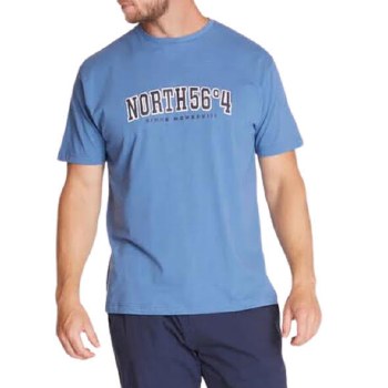 Authentic Licenced North56 Tee, 2 Colours Navy, Sky