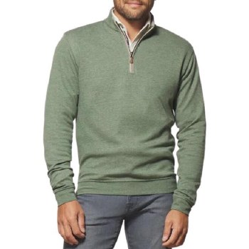 Johnnie-O 1/4 Zip Evergreen Pullover