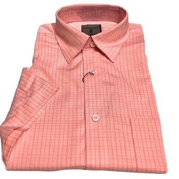 FX Fusion Fine Line Grid Short Sleeve Sportshirt 3 Colours, Silver, Blue, Coral