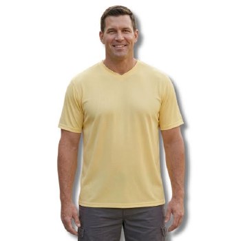 FX Aberdeen Collection Soild Summer Tee 6 Colours, Black, Yellow, Coral, Sea Green, Silver, Steel Blue