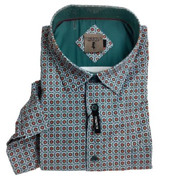 Summerfields Retro Stretch Collection Short Sleeve Shirt