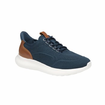 Knit Plain Toe Wide Fit Walking Shoe 4 Colours Denim, Silver, Black, Navy