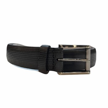 Summerfields Lux Leather Blackened Calfskin Belt