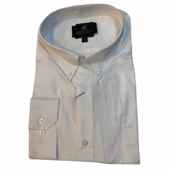 FX Wrinkle Free 100% Cotton Button Down Shirt 4 Colours White, Denim, Charcoal, Black