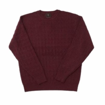 FX Fusion Dimensional Crew Sweater 3 Colours Black, Crimson, Taupe