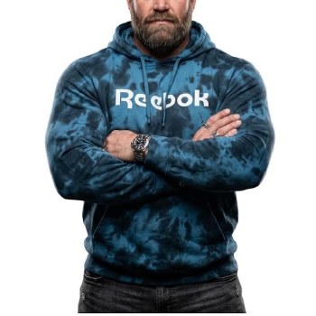 Reebok Marbled Pullover Hoodie