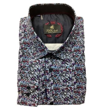 2205 London Street Denim Long Sleeve Sport Shirt