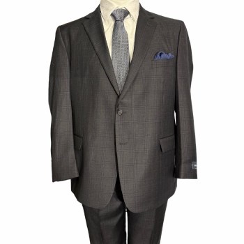 2205 London Fashion Reda Italy Charcoal Suit