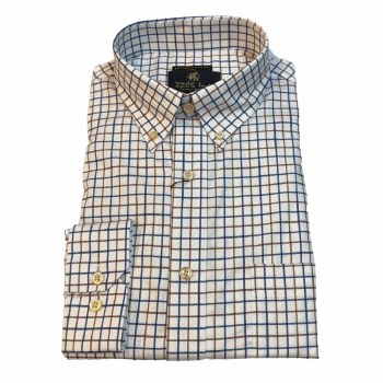FX Fusion Wrinkle Free Plaid Button Down Sport Shirt