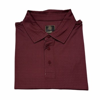 FX Aberdeen Collection Dashed Polo 3 Colours Navy, Black, Burgundy