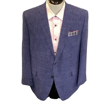 2205 London Fashion Linen Blend Sportscoat