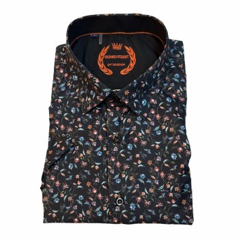 2205 London Street Black Thistle Short Sleeve Sport Shirt