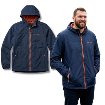 Nautica Active Hooded Fall Jacket