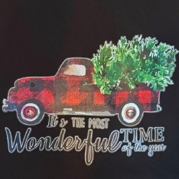 Authentic Licenced X-Mass Truck Tee 2 Colours Black, Blue