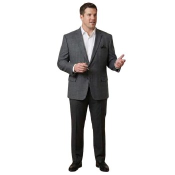 2205 London Fashion Slate Wool Sportcoat