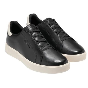 Cole Haan New York Wide Luxe Slip-On Sneakers 2 Colours , Black. Grey