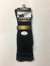 Windsor Seamless Non-Binding Sock. 2 Colours, Black, White