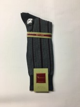 Vannucci King Size Vertical Stripe Socks